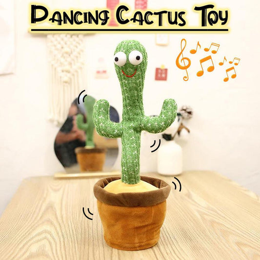 Dancing Cactus Toy with Music & Light - (FREE Delivery)