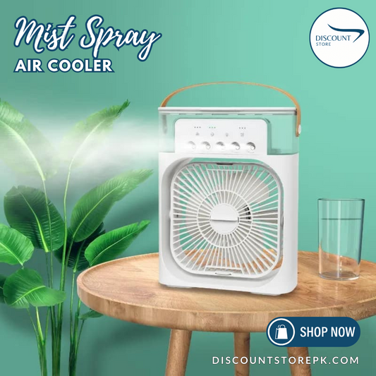3 in 1 Portable Mist Spray Air Cooler & Conditioner