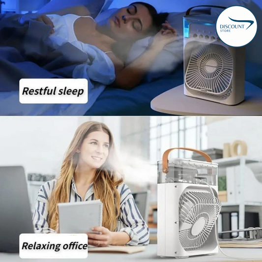 3 in 1 Portable Mist Spray Air Cooler & Conditioner