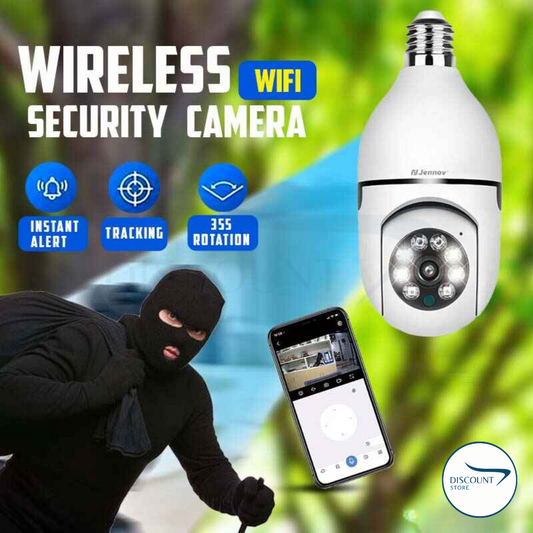 Wireless Wifi Bulb Security Camera - (IMPORTED)